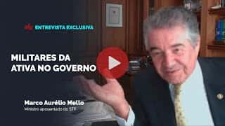 Marco Aurélio sobre militares no governo: "não se coaduna com preservação das forças armadas"