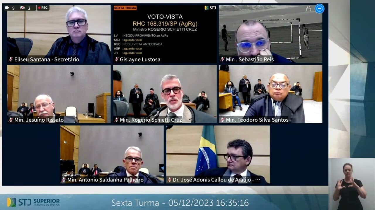 Ministro Rogerio Schietti, do STJ, vota por inadmitir busca domiciliar antes do amanhecer