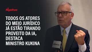 Todos os atores do meio jurídico já estão tirando proveito da IA, destaca ministro Kukina