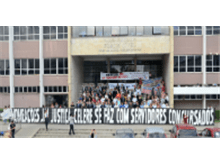 Advogados do PA protestam por melhorias no Poder Judiciário