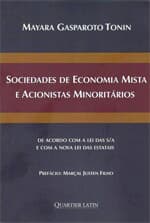 Resultado do sorteio da obra "Sociedades de Economia Mista e Acionistas Minoritários"