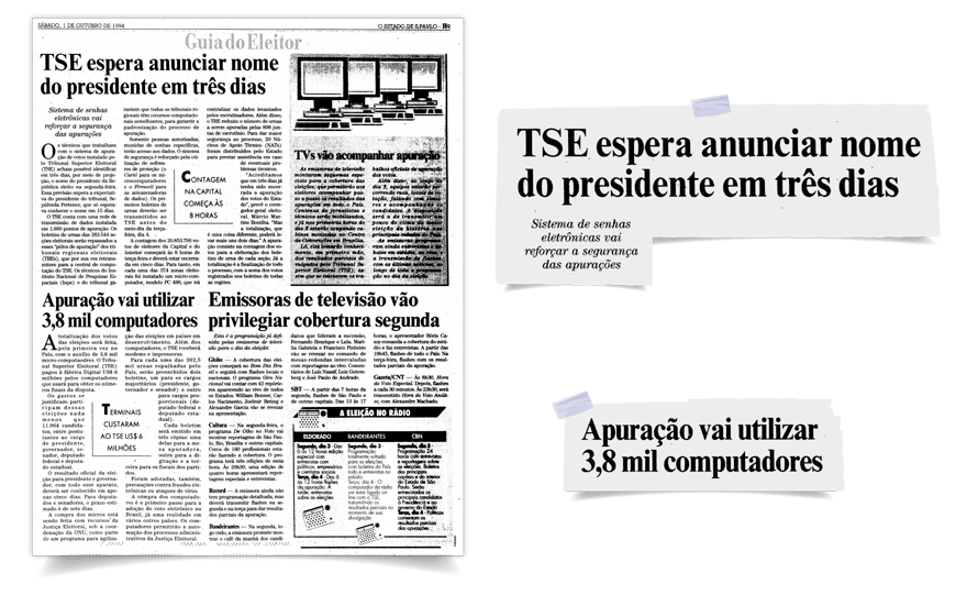  (Imagem: Jornal O Estado de S. Paulo, 1994, Biblioteca Nacional)