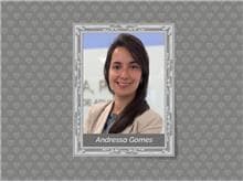 Andressa Gomes é a nova advogada de Correa, Porto | Sociedade de Advogados