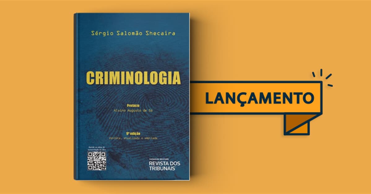 Lançada 9ª Edição De Criminologia Migalhas 1076