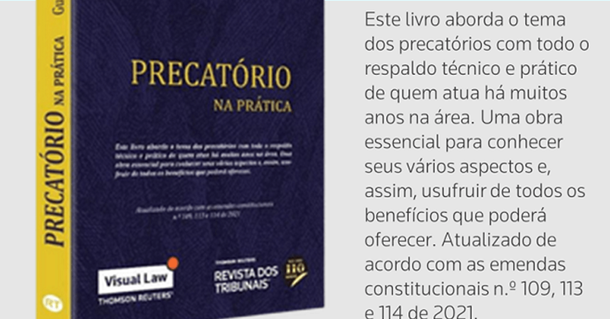 Lançamento Presencial Da Obra Precatório Na Prática Migalhas 4633