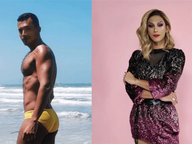 Drag Queen Sarah Vika faz show no Andrade Maia Advogados (Imagem: Reprodução Instagram)