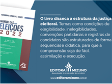 "Manual das Eleições 2022 - 5ª Edição" é lançamento da Editora Mizuno