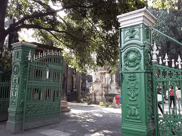 Cemitério do Araçá, em SP. (Imagem: Reprodução Cemitérios em SP.)