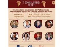 Lançamento do "Observatório Digital dos Litígios Judiciais no Brasil"
