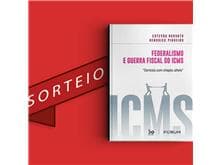 Resultado do sorteio da obra "Federalismo e Guerra Fiscal Do ICMS"