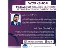 OAB Tatuapé realizará primeiro workshop do Brasil dentro do Metaverso