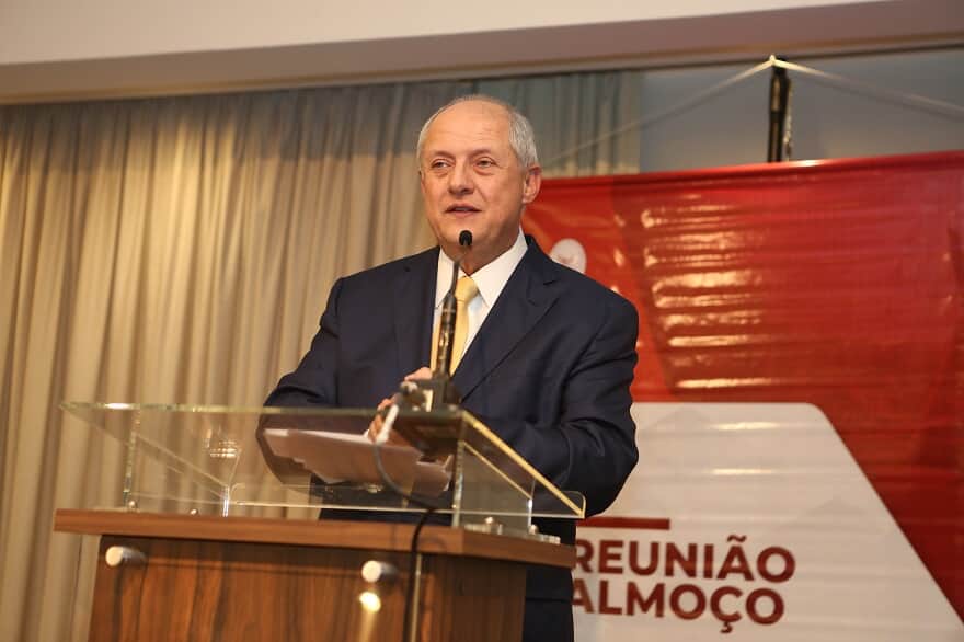 Ricardo Anafe, presidente do TJ/SP, em reunião-almoço do IASP. (Imagem: Divulgação IASP - Instituto dos Advogados de São Paulo)