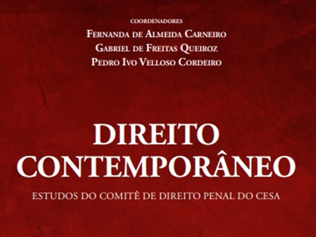 Lançamento da obra "Direito Contemporâneo - Estudos do Comitê de Direito Penal do Cesa" (Imagem: Editora Tirant Lo Blanch)