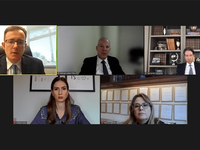 Palestrantes falam sobre oportunidades no setor de saneamento. 