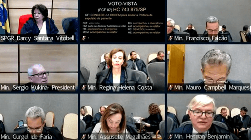 STJ nega HC a mãe que foi expulsa do país por tráfico internacional