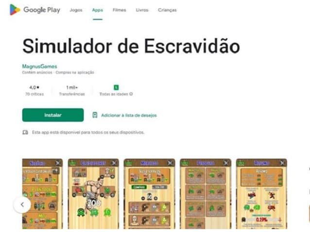 Além do Google e desenvolvedor, MP-SP investiga usuários que deixaram  comentários racistas em avaliação de 'Simulador de Escravidão', São Paulo