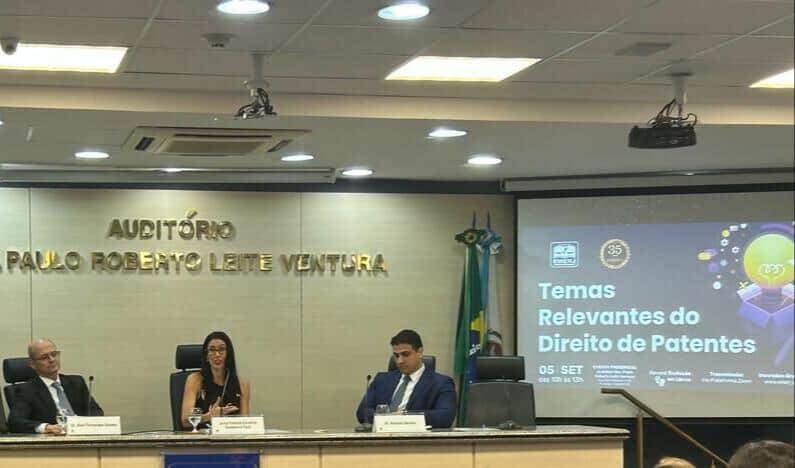 Evento na EMERJ destaca a importância do direito de patente para a inovação e segurança jurídica no Brasil (Imagem: Divulgação Licks Attorneys)