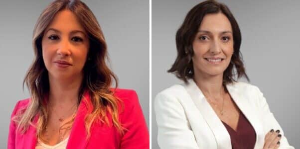 Daniela Barreiro Barbosa e Cinthia Benvenuto são as novas diretoras de Gestão de Pessoas e de Negócios. (Imagem: Divulgação Innocenti Advogados)