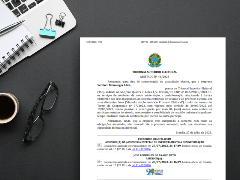  (Imagem: Divulgação Verifact)