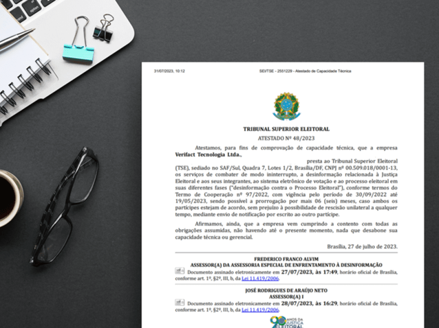  (Imagem: Divulgação Verifact)