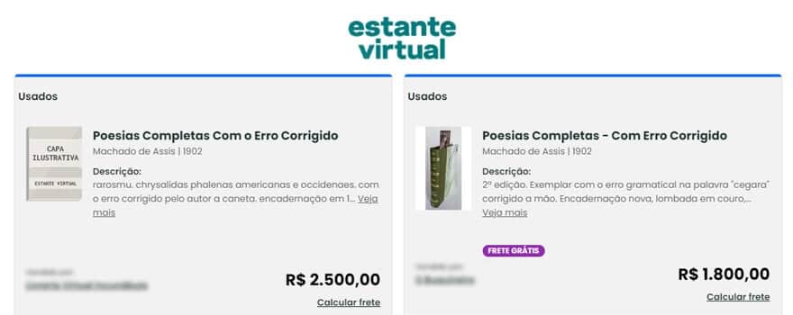  (Imagem: Reprodução/Estante Virtual)