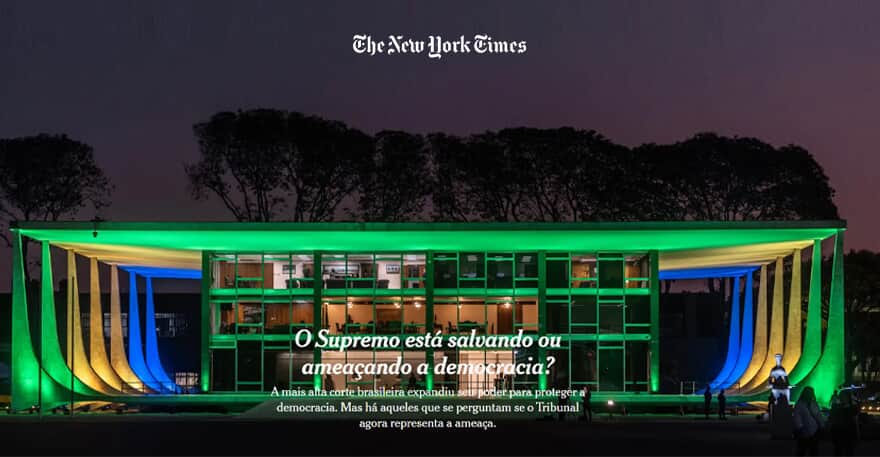  (Imagem: Dado Galdieri/Reprodução The New York Times)