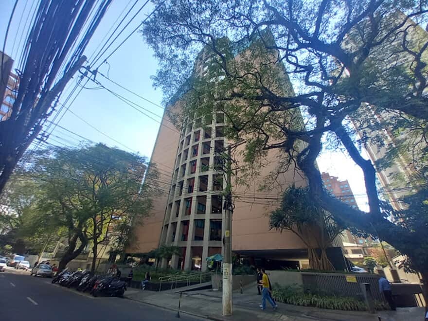 Edifício Atrium I, na rua do Rócio, 220, em SP. (Imagem: Google Maps)