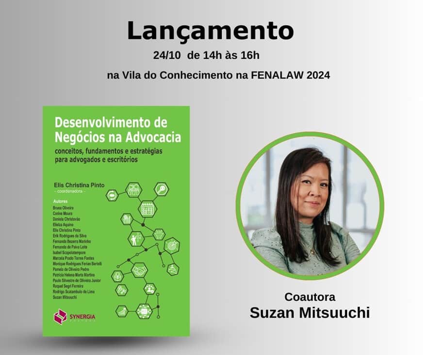 Suzan Mitsuuichi publica arigo na obra coletiva 