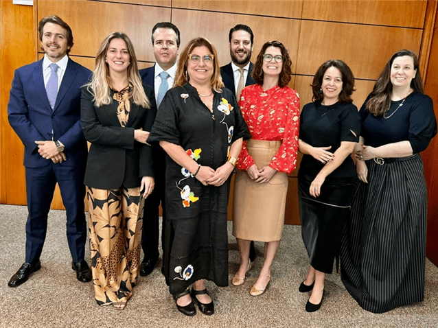 Leonardo Guerzoni Furtado de Oliveira, Paula Lima Hyppolito, Antonio Carlos de Oliveira Freitas, Renata Mariz de Oliveira, Rogério Lauria Marçal Tucci, Clarisse Frechiani Lara Leite e Ana Cândida Mene (Imagem: Divulgação)