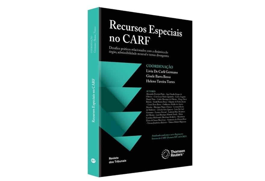 Livro inédito reúne reflexões sobre recursos especiais no CARF (Imagem: Divulgação)
