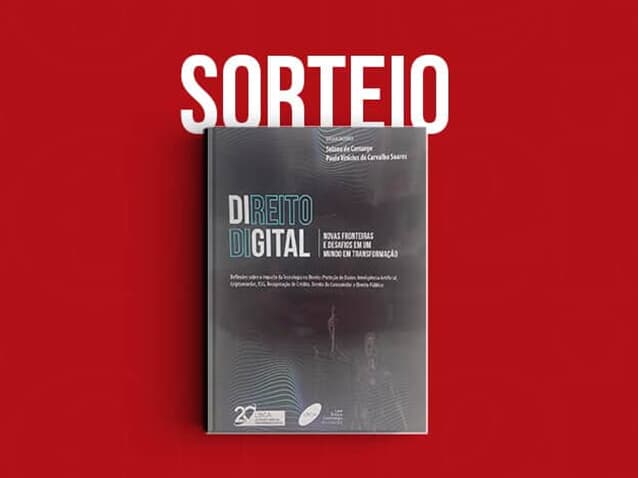 Resultado do Sorteio da obra "Direito Digital: Novas Fronteiras e Desafios em um Mundo em Transformação" Resultado do Sorteio da obra "Direito Digital: Novas Fronteiras e Desafios em um Mundo em Transformação"