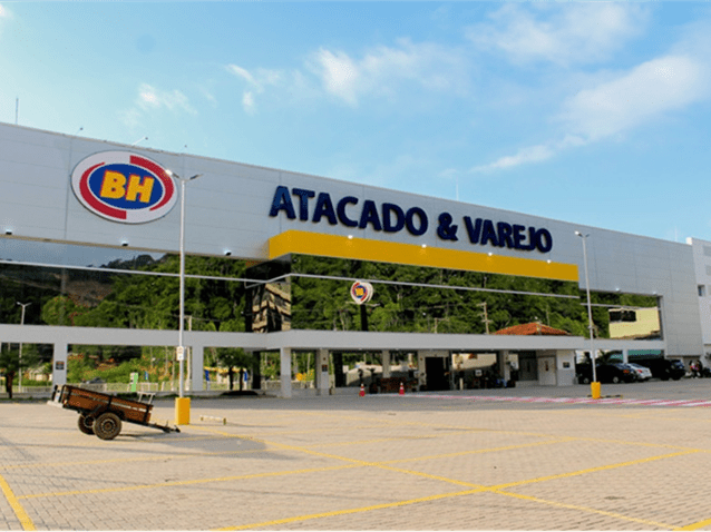 Loja do "Supermercados BH" em Marechal Floriano. (Imagem: Reprodução Supermercados BH)