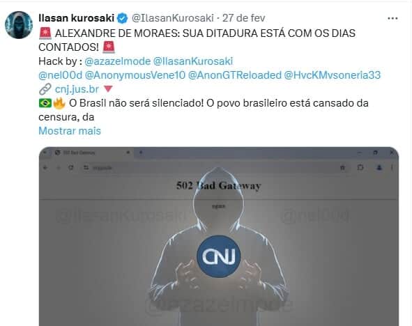 (Imagem: Reprodução/X)