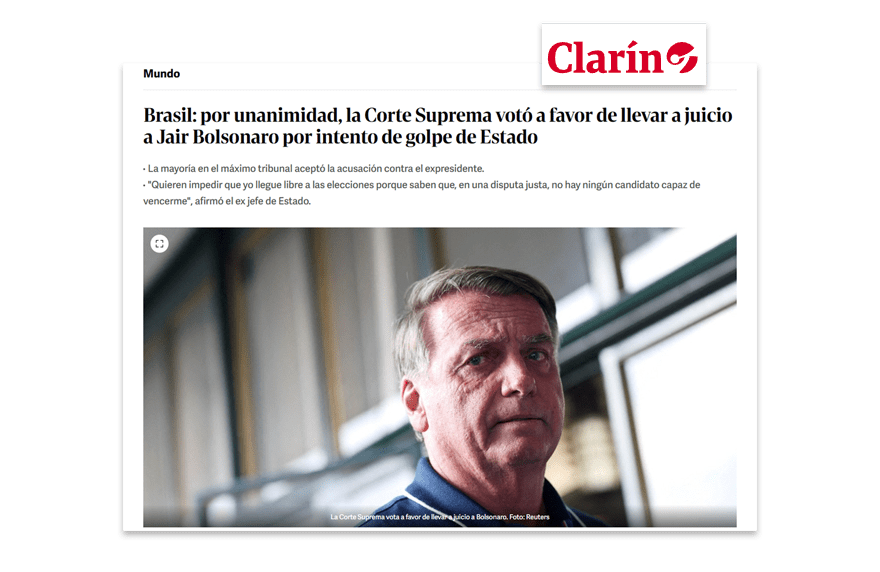  (Imagem: Reprodução/Clarín)