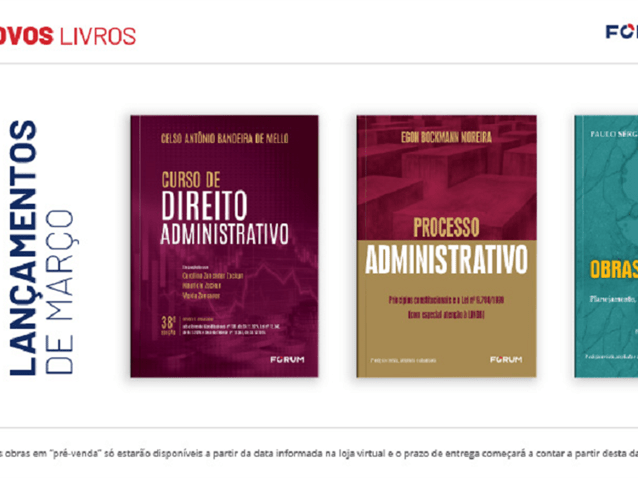  (Imagem: Divulgação/Editora Fórum)