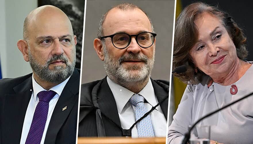  (Imagem: Gustavo Lima/STJ | Gustavo Lima/STJ | Lucas Pricken/STJ)