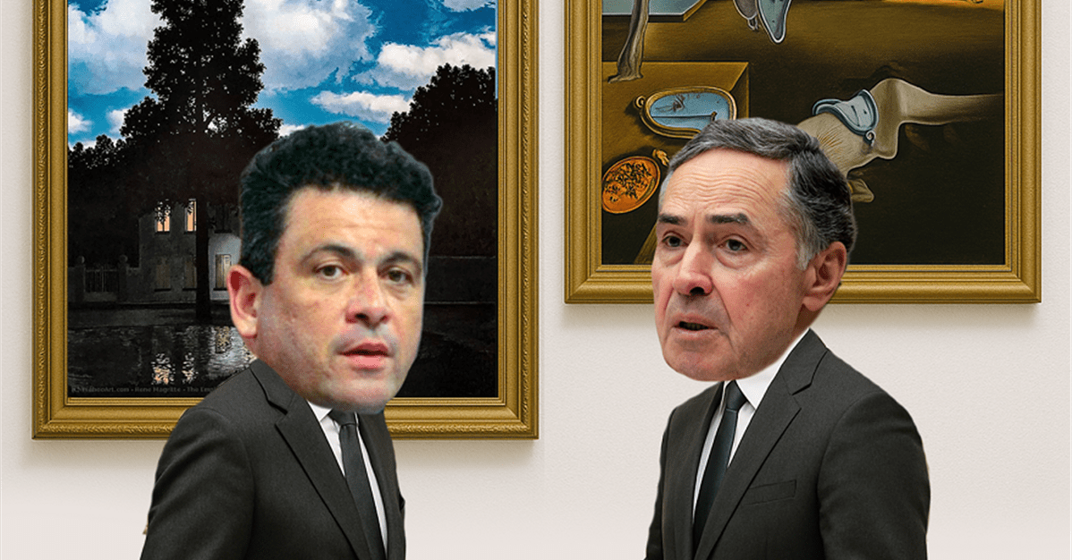No CNJ, Rodrigo Badaró e Barroso citam quadros de Magritte e Dalí