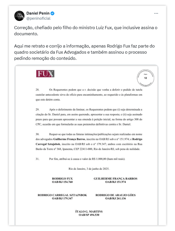  (Imagem: Reprodução/X)