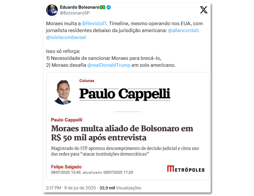  (Imagem: Reprodução/X)