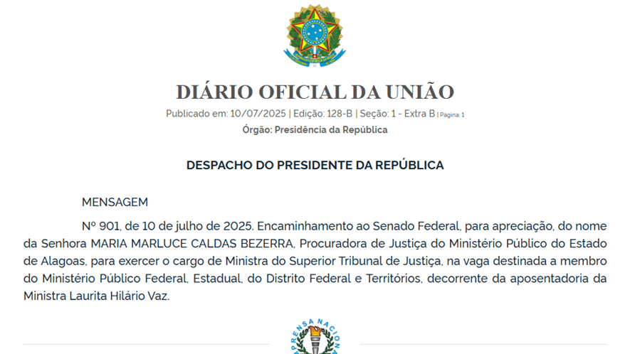  (Imagem: Reprodução/DOU)