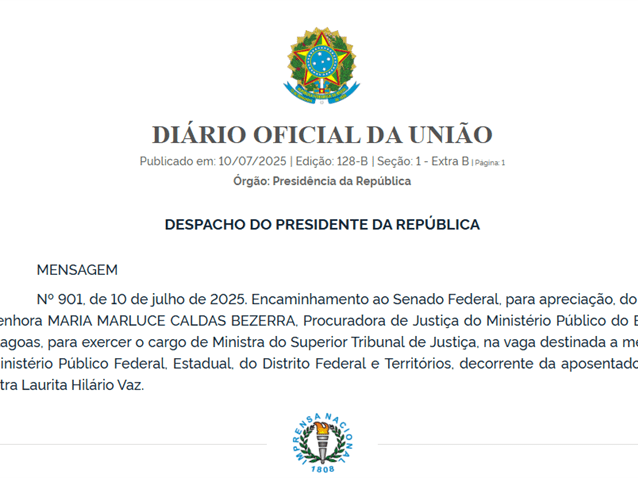  (Imagem: Reprodução/DOU)