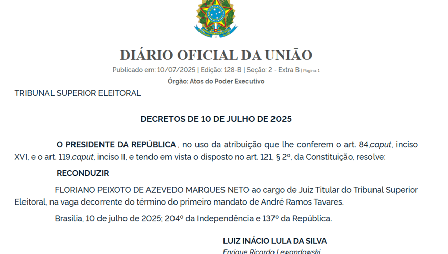  (Imagem: Reprodução/DOU)