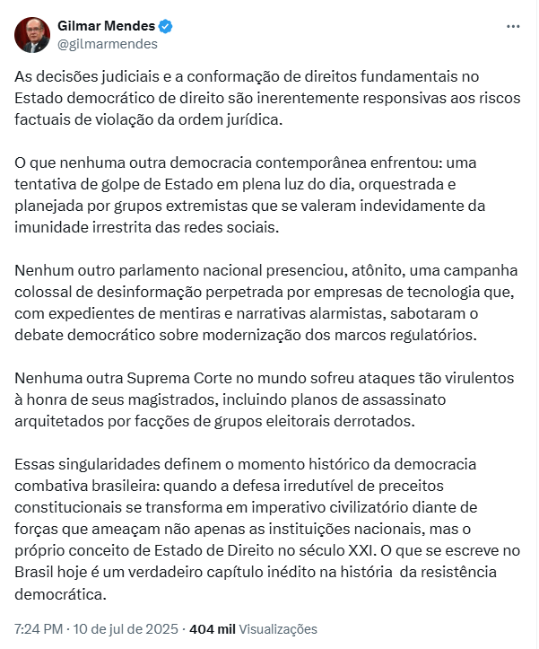  (Imagem: Reprodução/X)