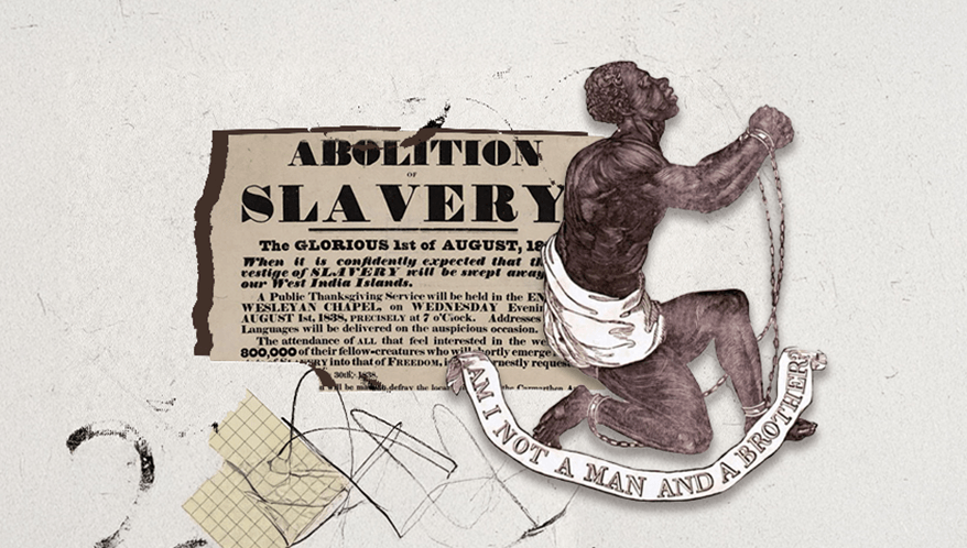  (Imagem: British Abolition Movement/Arte Migalhas)