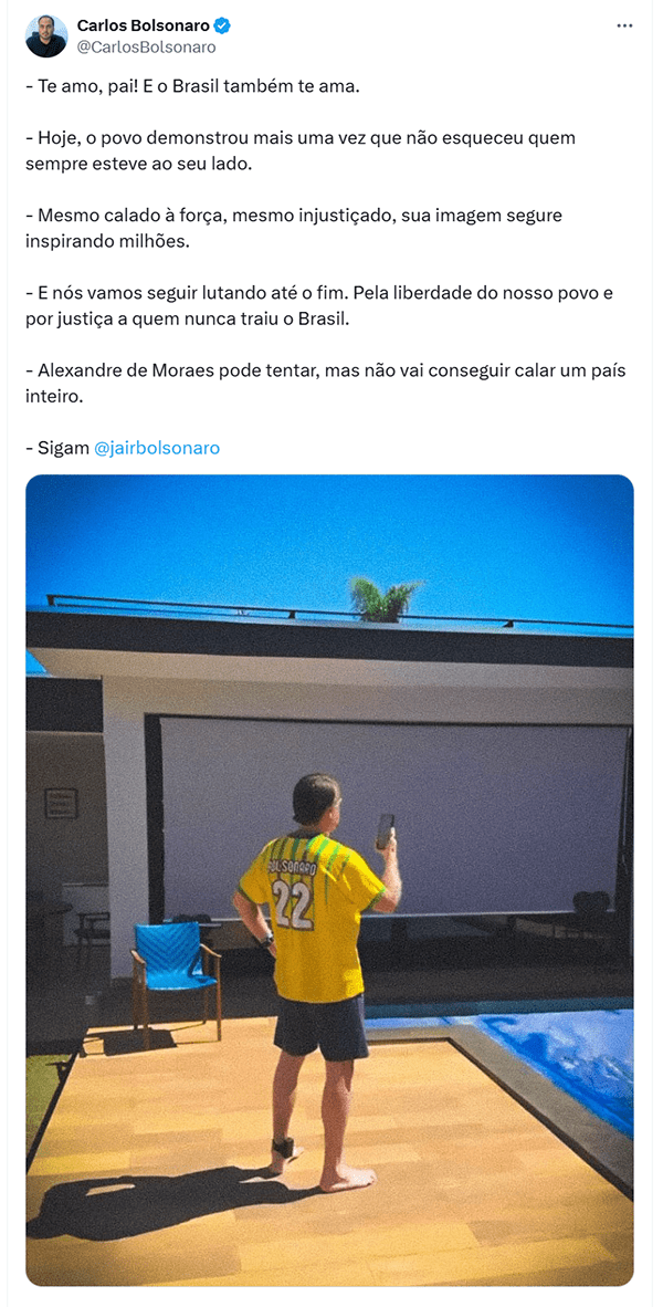  (Imagem: Reprodução/X)