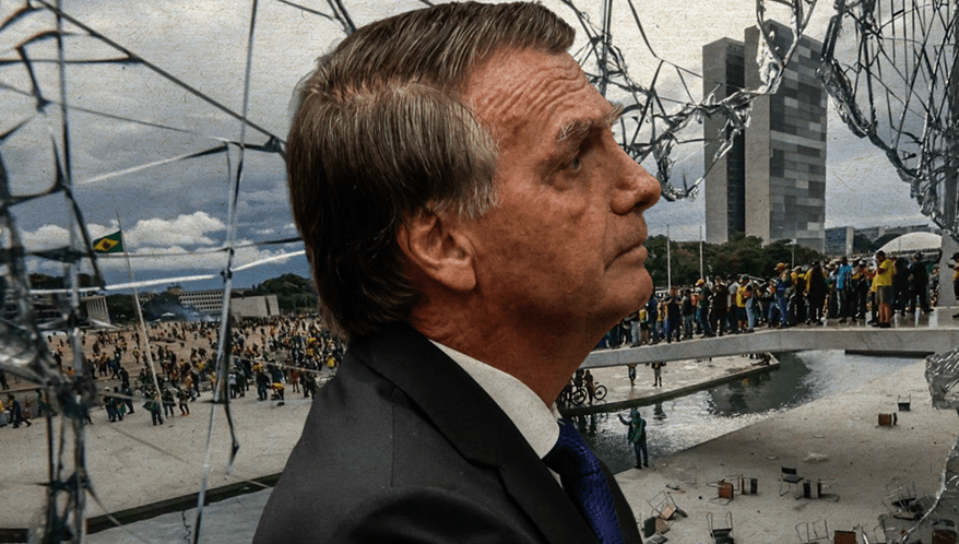 1ª turma do STF condenou Bolsonaro e aliados.  (Imagem: Gabriela Biló/Artes Migalhas)
