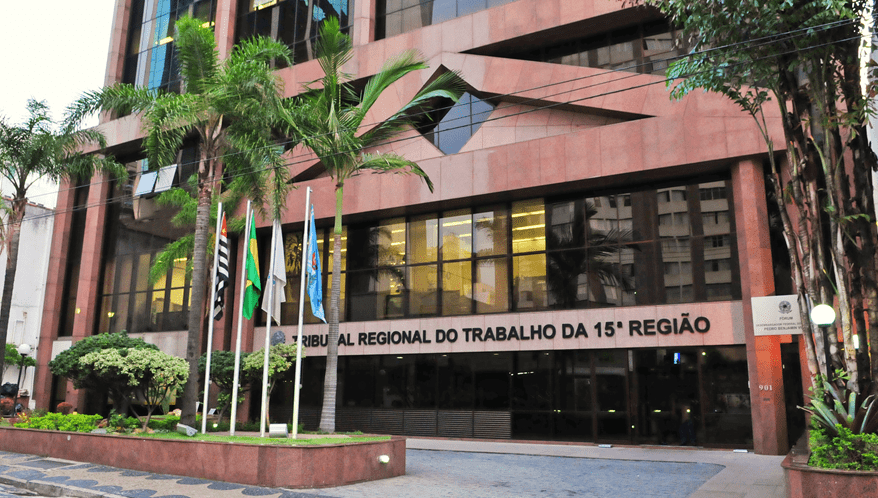 Prédio do TRT-15 em Campinas/SP.  (Imagem: Reprodução/TRT-15)