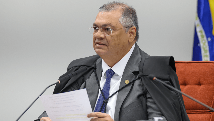 Flávio Dino indica retirada de pauta do processo sobre aborto.  (Imagem: Gustavo Moreno/STF)