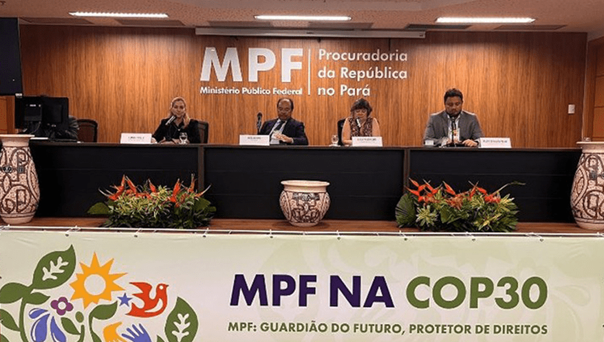 Rumo à COP 30, MPF debate desafios ambientais.  (Imagem: Comunicação/MPF)