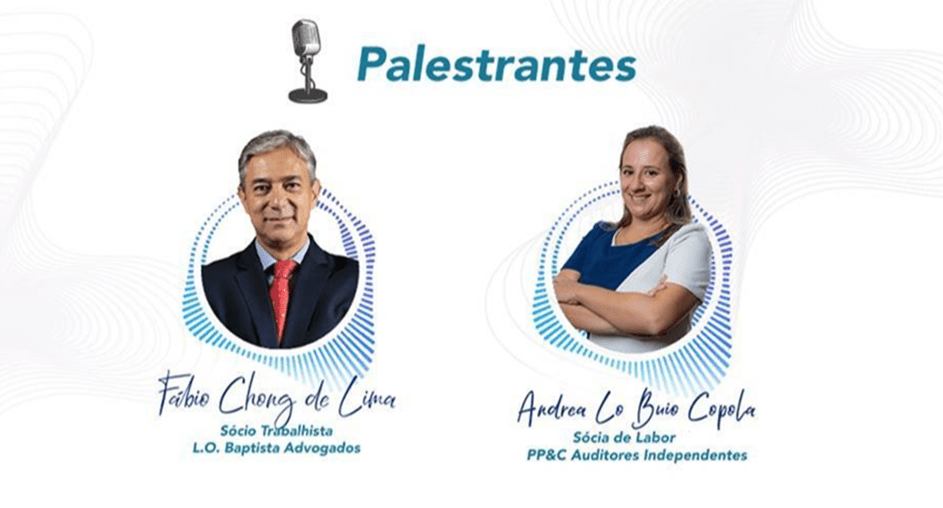 Os palestrantes compartilharão suas conhecimentos sobre as futuras relações de trabalho.  (Imagem: Divulgação)